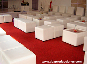 RENTA DE SALAS LOUNGE Y RENTA PODIUMS EN EL DF