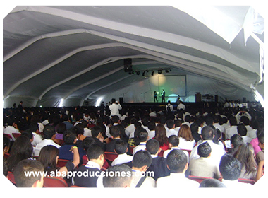 CONTRATE NUESTRO SERVICIO EN RENTA DE CARPAS GIGANTES PARA CONCIERTOS